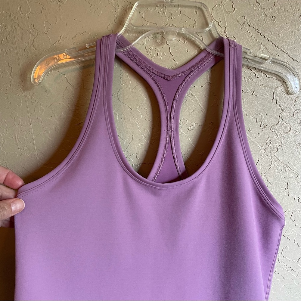 Lululemon Racerback Tank Top Purple Lilac Womens Size 8 Yoga Activewear - Picture 3 of 8